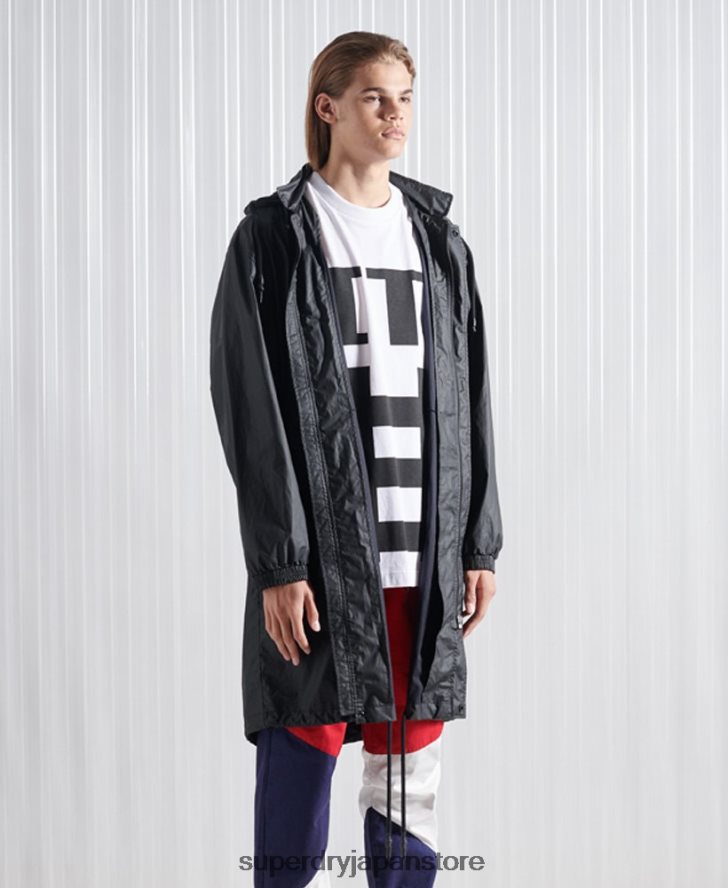 限定版 SDX フレイヤ パーカー コート 男性 Superdry 衣類 黒 2J62PZ5552