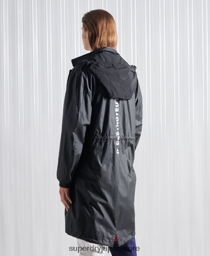 限定版 SDX フレイヤ パーカー コート 男性 Superdry 衣類 黒 2J62PZ5552