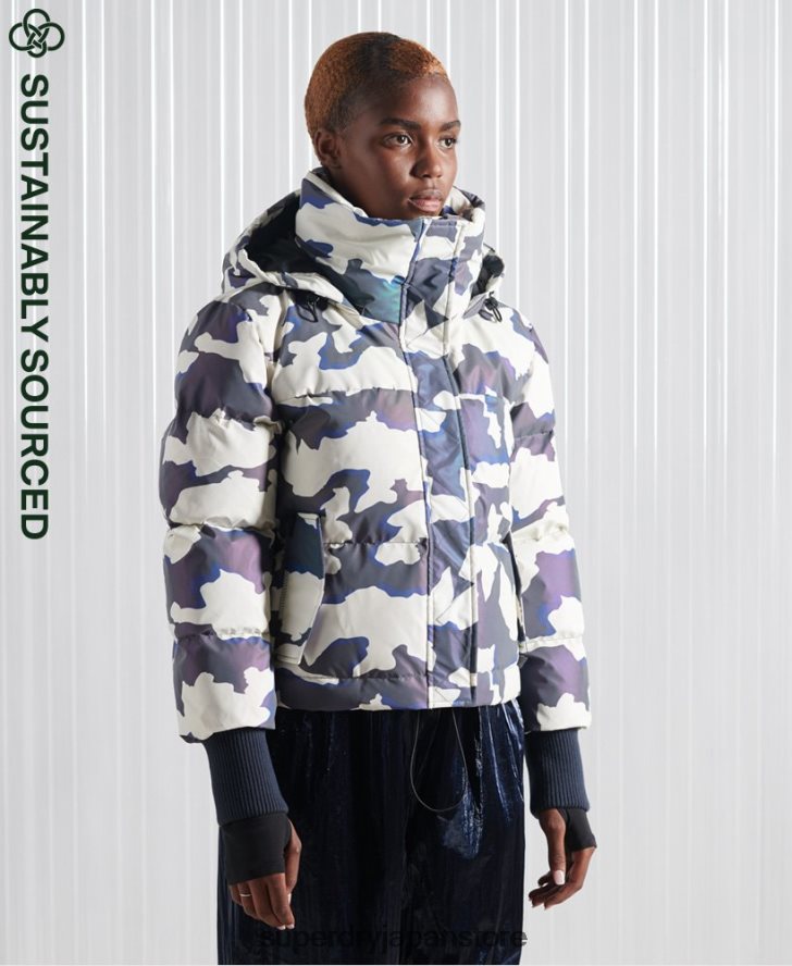 限定版 SDX 反射ジャケット 女性 Superdry 衣類 マルチ 2J62PZ5622
