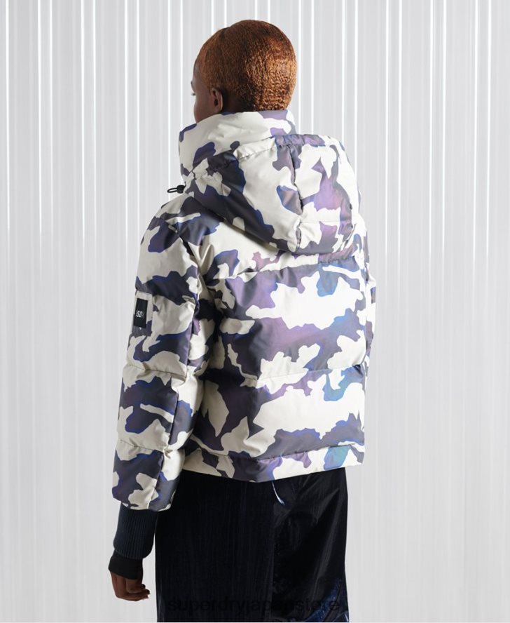 限定版 SDX 反射ジャケット 女性 Superdry 衣類 マルチ 2J62PZ5622
