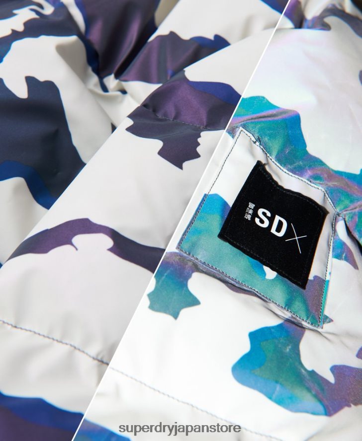 限定版 SDX 反射ジャケット 女性 Superdry 衣類 マルチ 2J62PZ5622