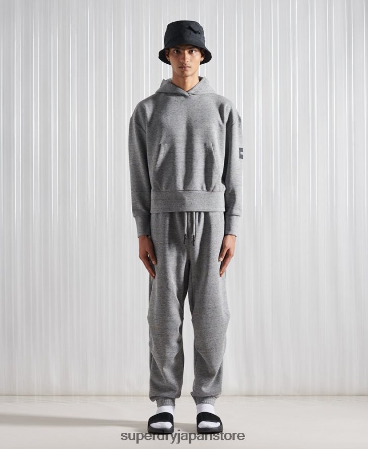 限定版SDXボックスドロップパーカー 男性 Superdry 衣類 グレー 2J62PZ874