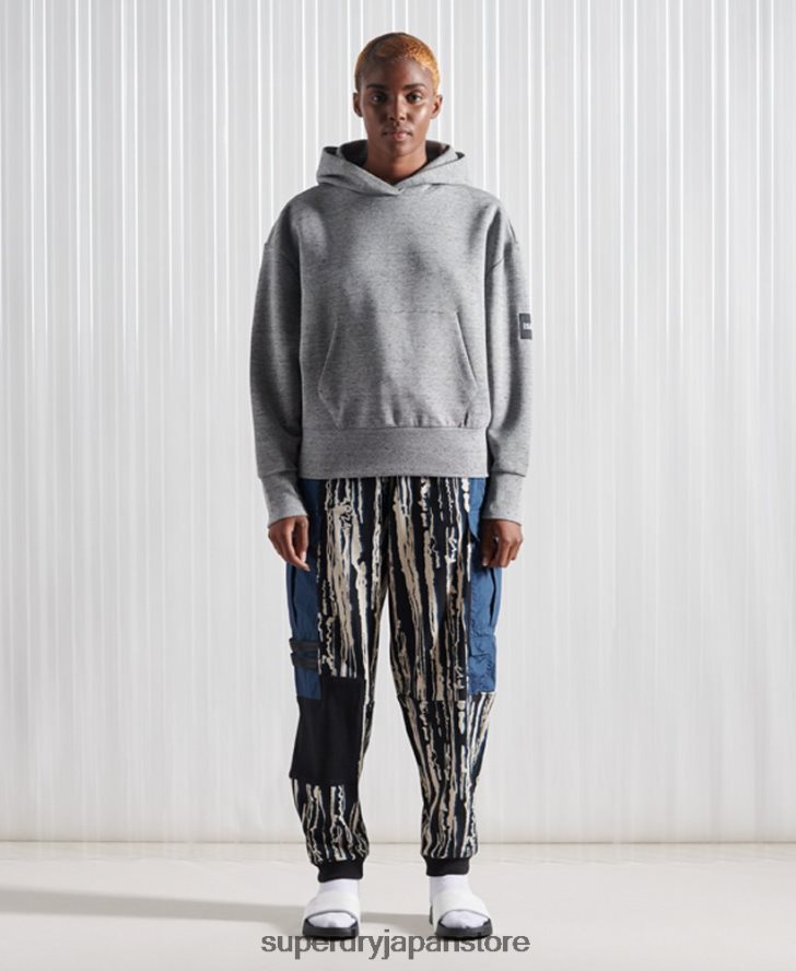 限定版SDXボックスドロップパーカー 男性 Superdry 衣類 グレー 2J62PZ874