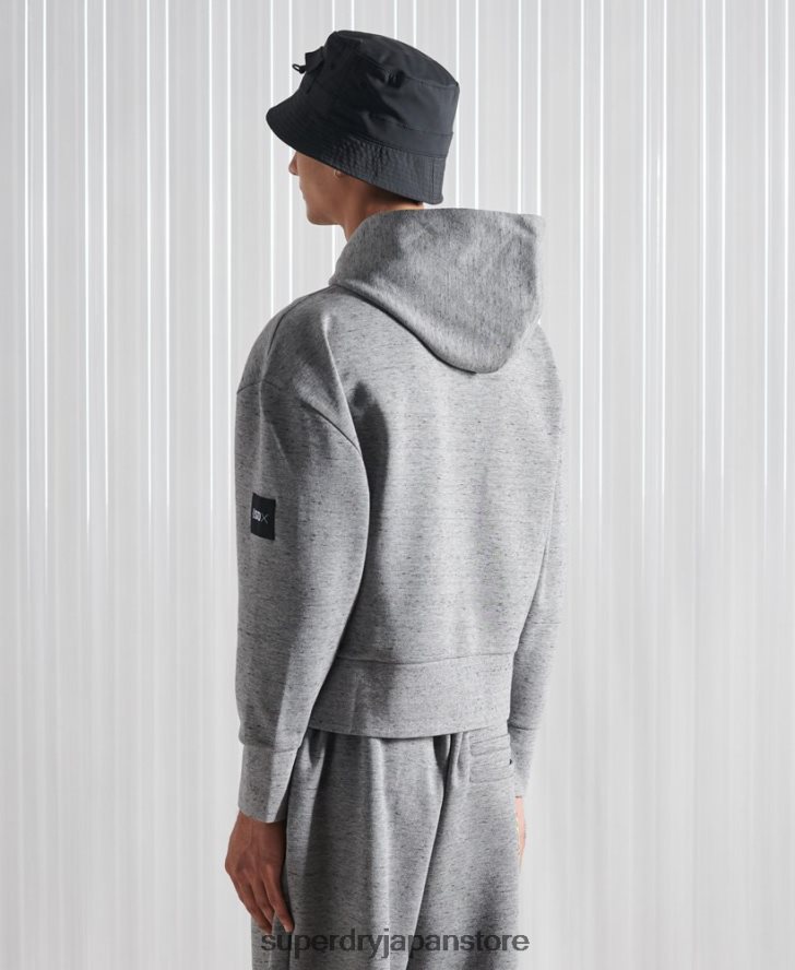 限定版SDXボックスドロップパーカー 男性 Superdry 衣類 グレー 2J62PZ874