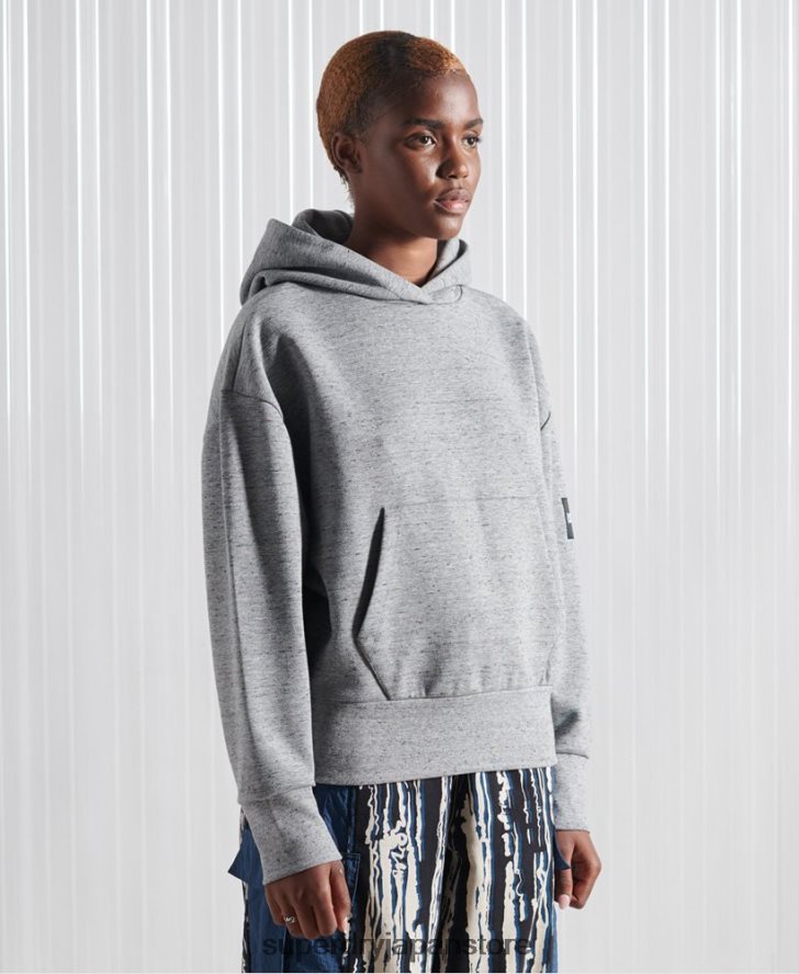 限定版SDXボックスドロップパーカー 男性 Superdry 衣類 グレー 2J62PZ874
