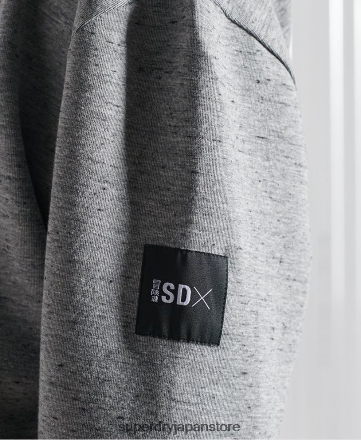 限定版SDXボックスドロップパーカー 男性 Superdry 衣類 グレー 2J62PZ874