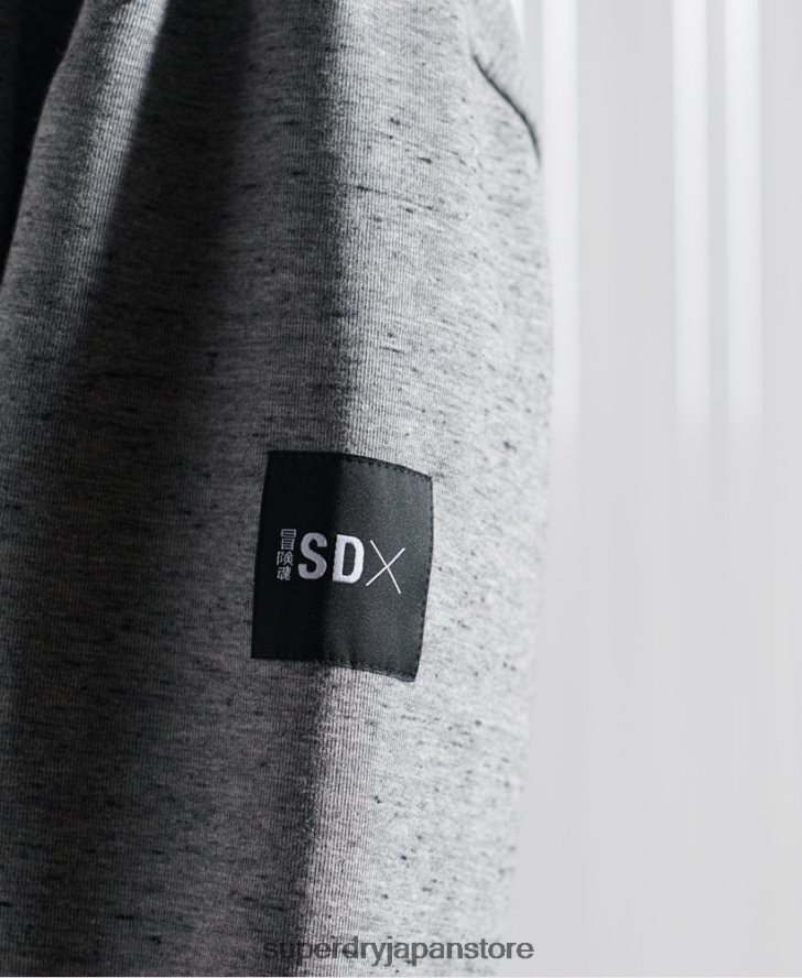 限定版SDXボックスドロップパーカー 男性 Superdry 衣類 グレー 2J62PZ874