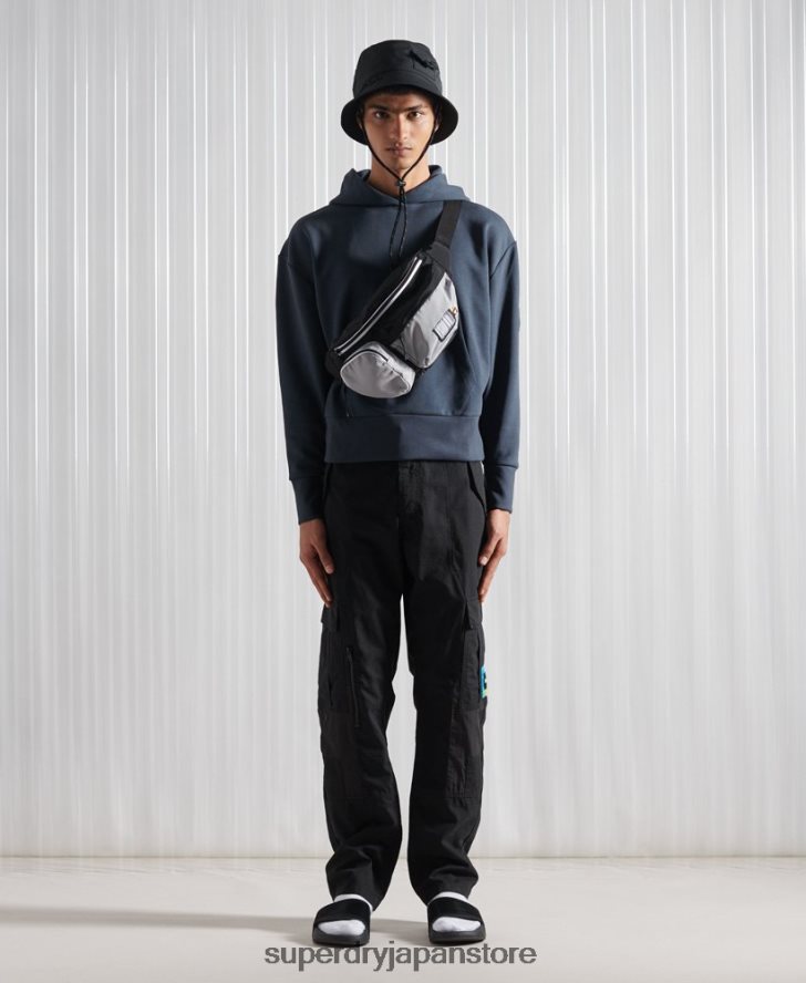限定版SDXボックスドロップパーカー 男性 Superdry 衣類 濃紺 2J62PZ896