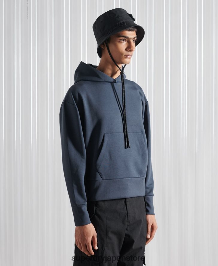 限定版SDXボックスドロップパーカー 男性 Superdry 衣類 濃紺 2J62PZ896