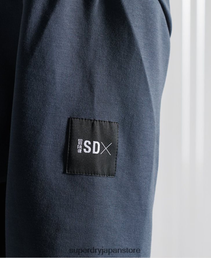 限定版SDXボックスドロップパーカー 男性 Superdry 衣類 濃紺 2J62PZ896