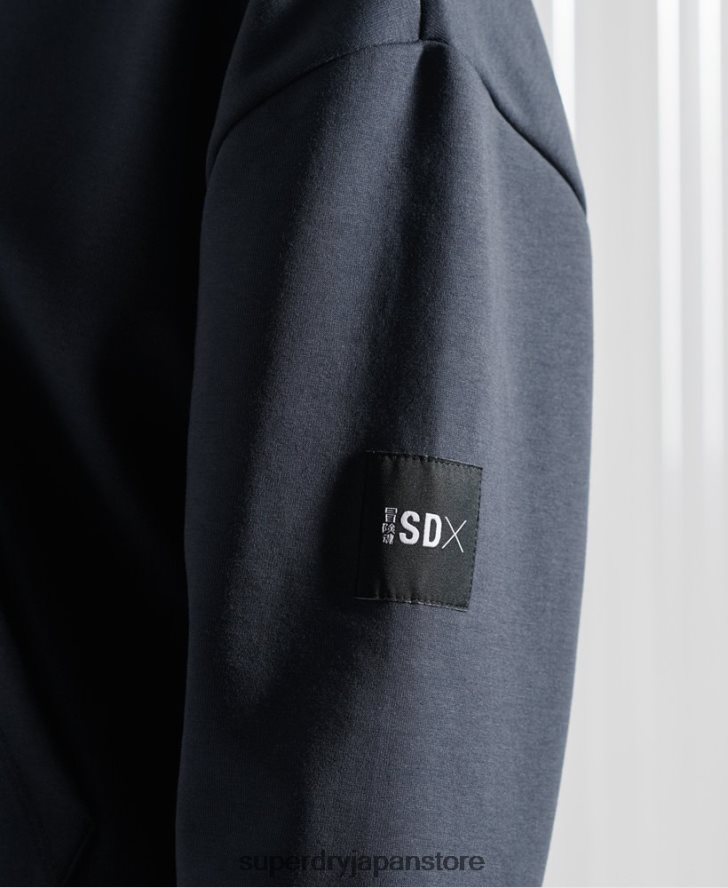 限定版SDXボックスドロップパーカー 男性 Superdry 衣類 濃紺 2J62PZ896