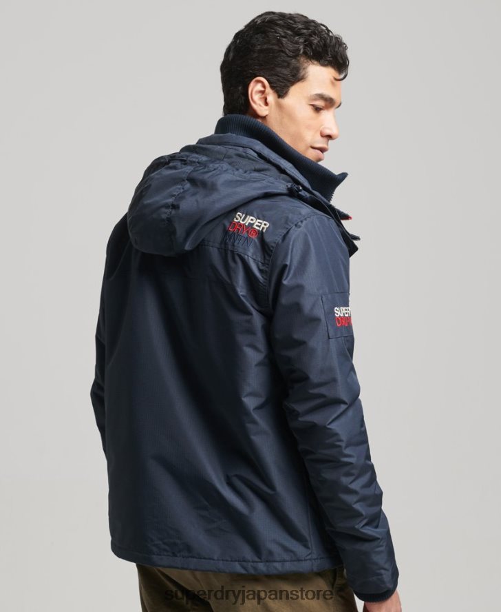 マウンテン SD ウィンドブレーカー ジャケット 男性 Superdry 衣類 海軍 2J62PZ1014