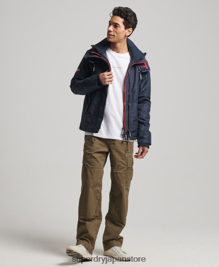 マウンテン SD ウィンドブレーカー ジャケット 男性 Superdry 衣類 海軍 2J62PZ1014