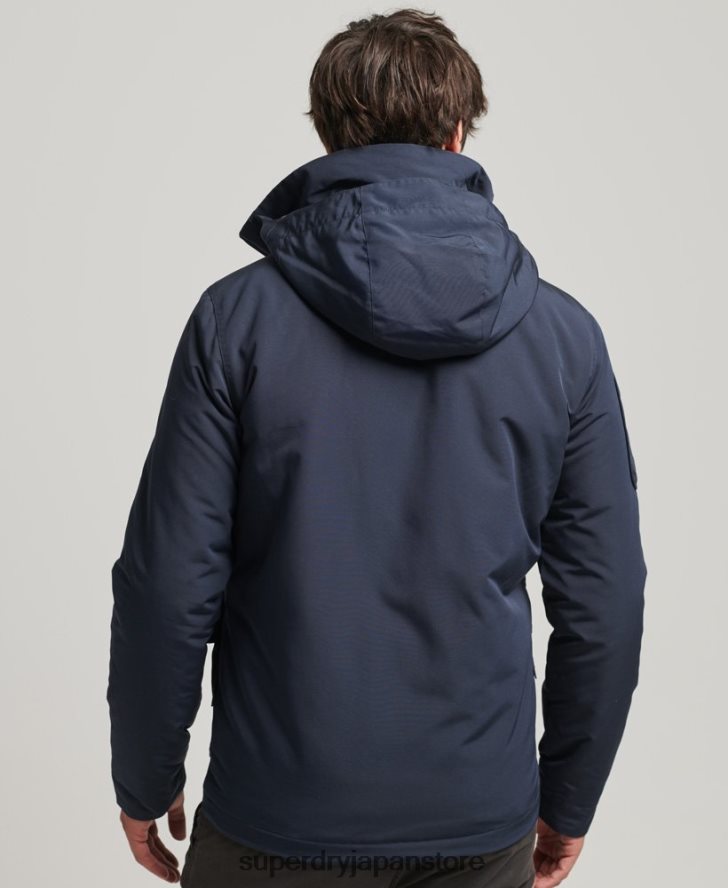 究極のSDウィンドブレーカージャケット 男性 Superdry 衣類 海軍 2J62PZ1092