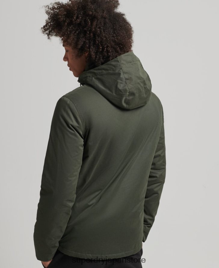 究極のマイクロファイバー SD ウィンド ジャケット 男性 Superdry 衣類 緑 2J62PZ1094