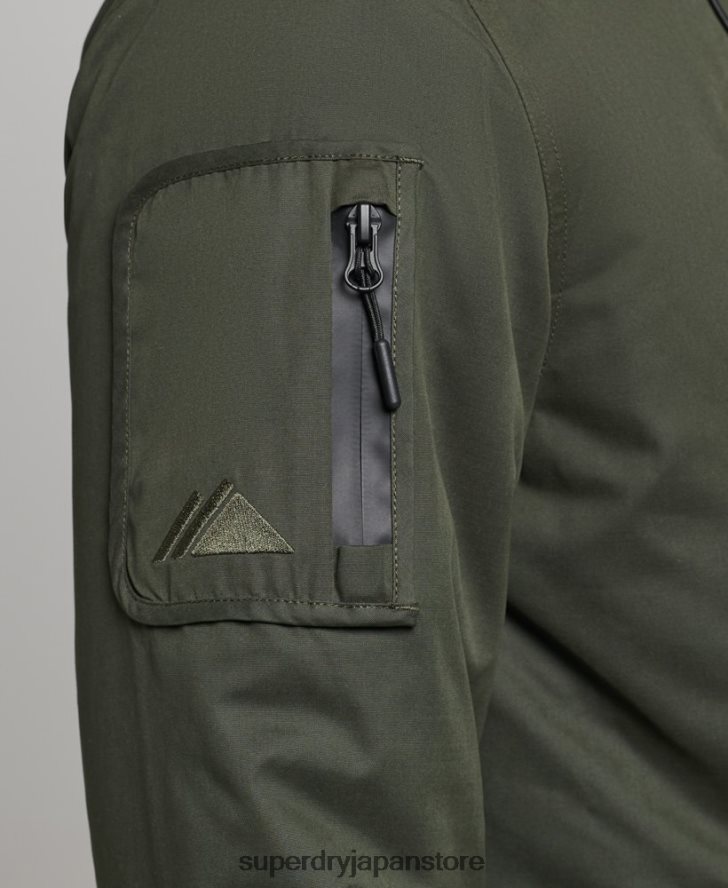 究極のマイクロファイバー SD ウィンド ジャケット 男性 Superdry 衣類 緑 2J62PZ1094