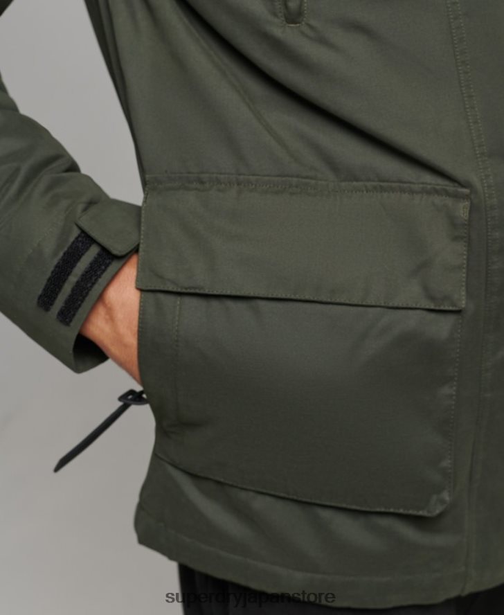 究極のマイクロファイバー SD ウィンド ジャケット 男性 Superdry 衣類 緑 2J62PZ1094