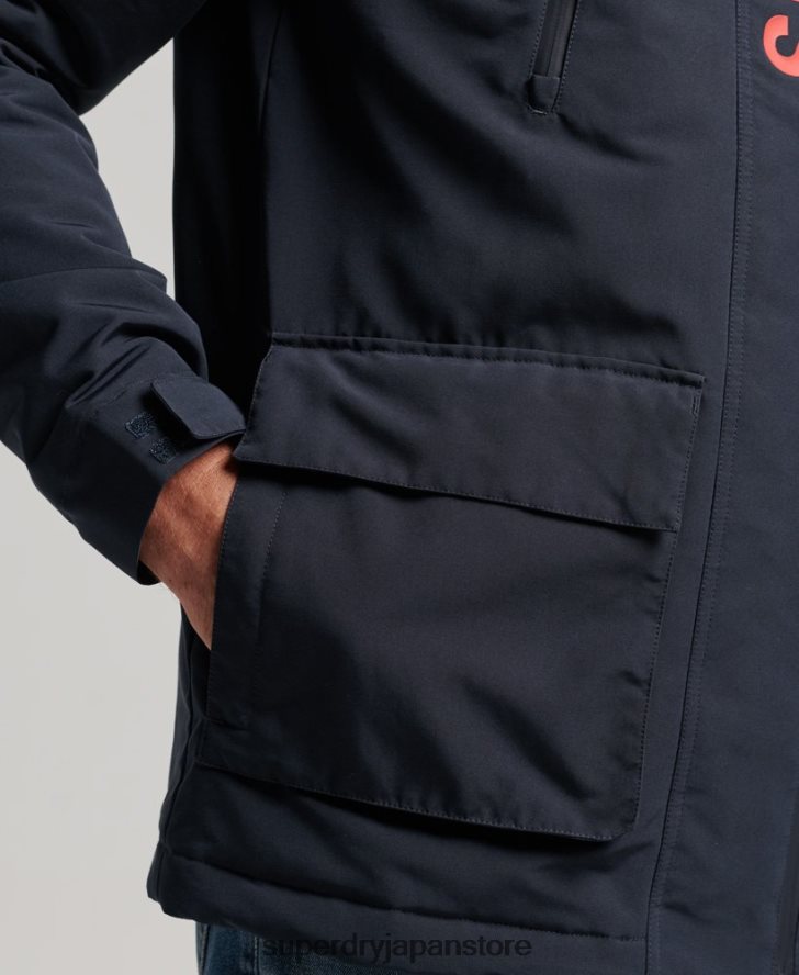 究極のSDウィンドブレーカージャケット 男性 Superdry 衣類 海軍 2J62PZ1101