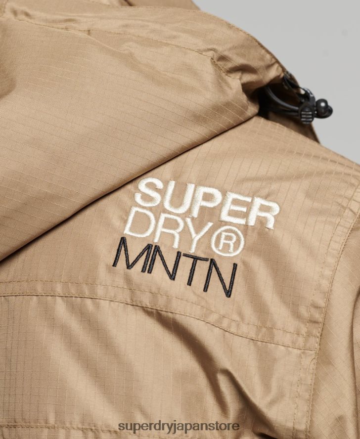マウンテン SD ウィンドブレーカー ジャケット 男性 Superdry 衣類 茶色 2J62PZ1111