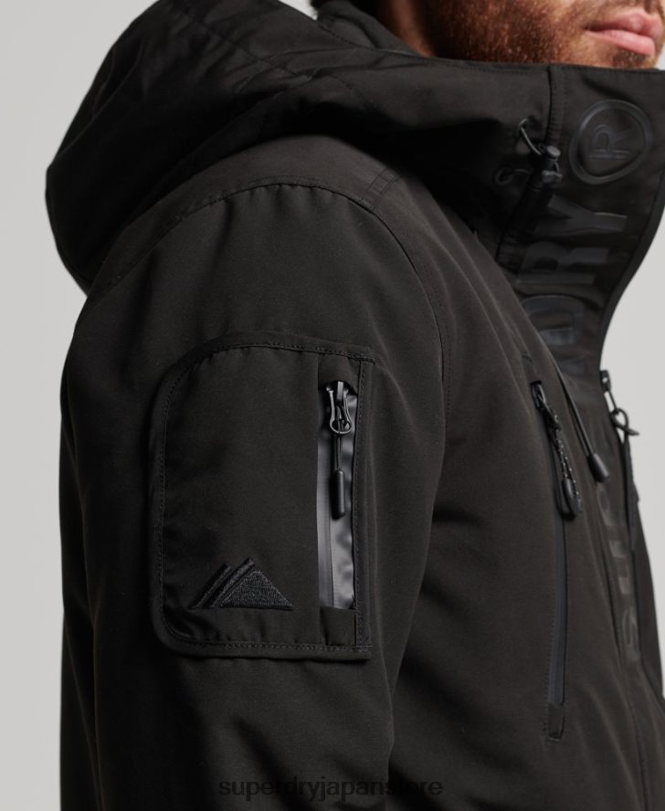 究極のSDウィンドブレーカージャケット 男性 Superdry 衣類 黒 2J62PZ1119