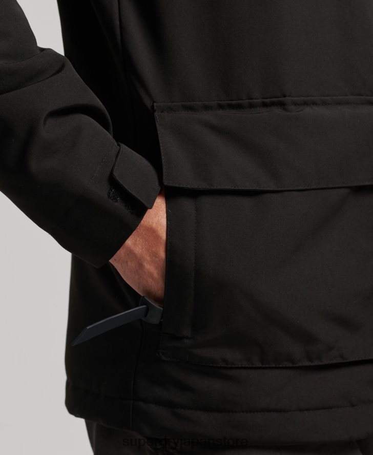 究極のSDウィンドブレーカージャケット 男性 Superdry 衣類 黒 2J62PZ1119