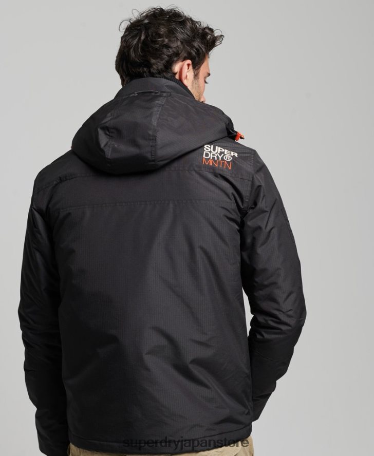 マウンテン SD ウィンドブレーカー ジャケット 男性 Superdry 衣類 黒 2J62PZ1160