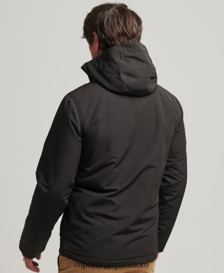 究極のSDウィンドブレーカージャケット 男性 Superdry 衣類 黒 2J62PZ1187
