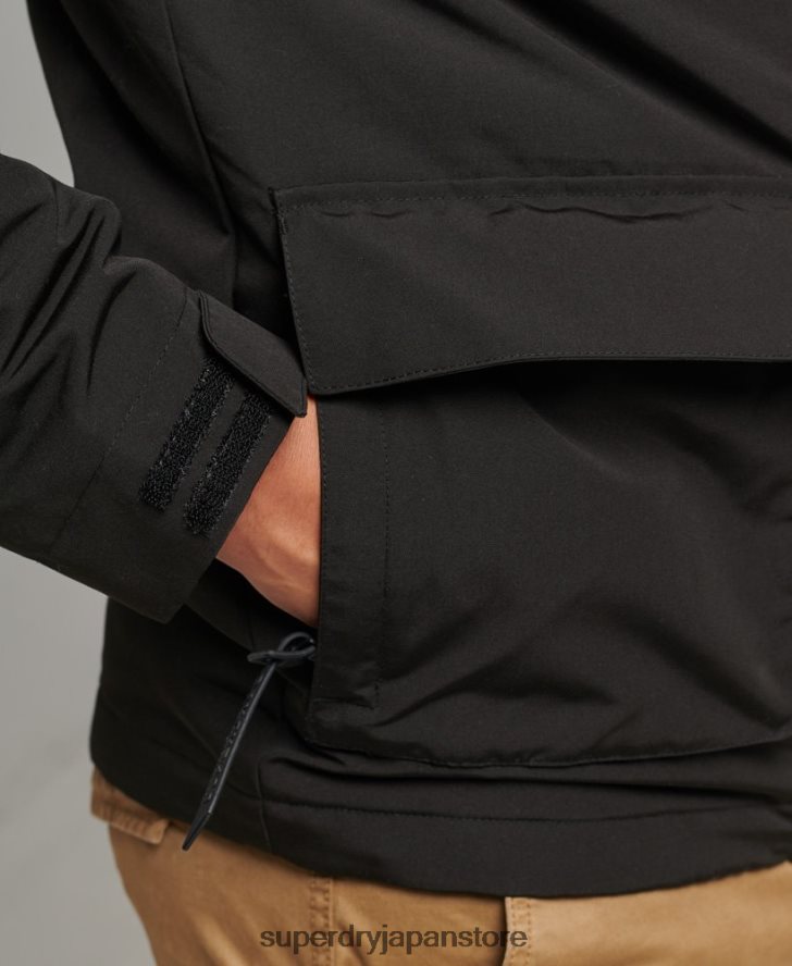 究極のSDウィンドブレーカージャケット 男性 Superdry 衣類 黒 2J62PZ1187
