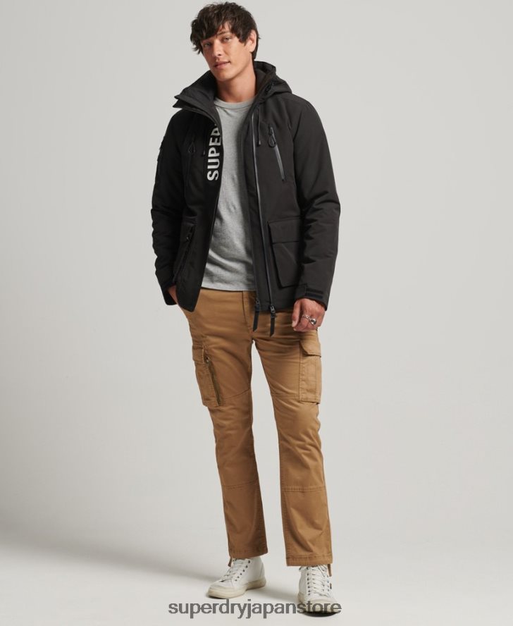 究極のSDウィンドブレーカージャケット 男性 Superdry 衣類 黒 2J62PZ1187