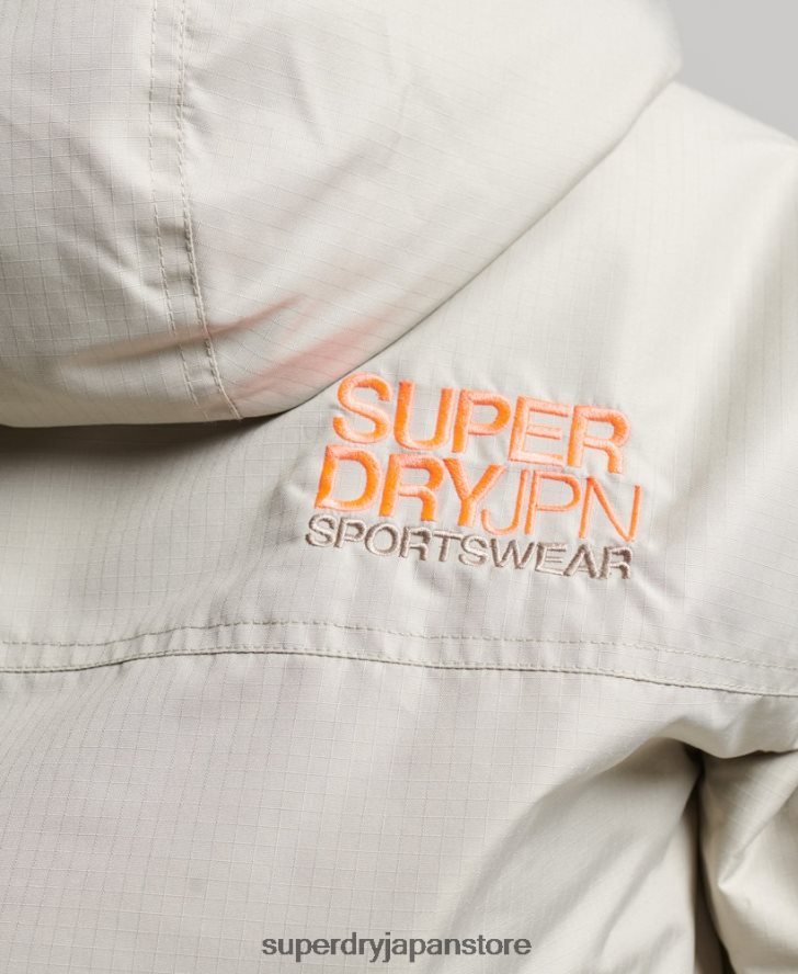 SDウィンドブレーカージャケット 女性 Superdry 衣類 グレー 2J62PZ3519
