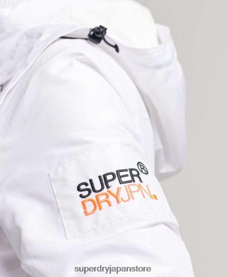 マウンテン SD ウィンドブレーカー ジャケット 女性 Superdry 衣類 白 2J62PZ3537