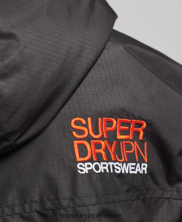 SDウィンドブレーカージャケット 女性 Superdry 衣類 黒 2J62PZ3551