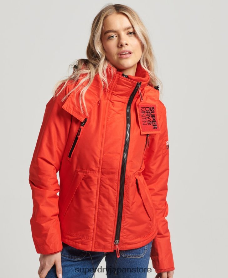 マウンテン SD ウィンドブレーカー ジャケット 女性 Superdry 衣類 赤 2J62PZ3554
