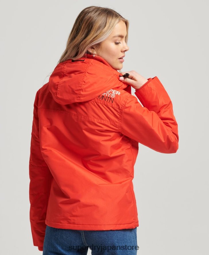 マウンテン SD ウィンドブレーカー ジャケット 女性 Superdry 衣類 赤 2J62PZ3554