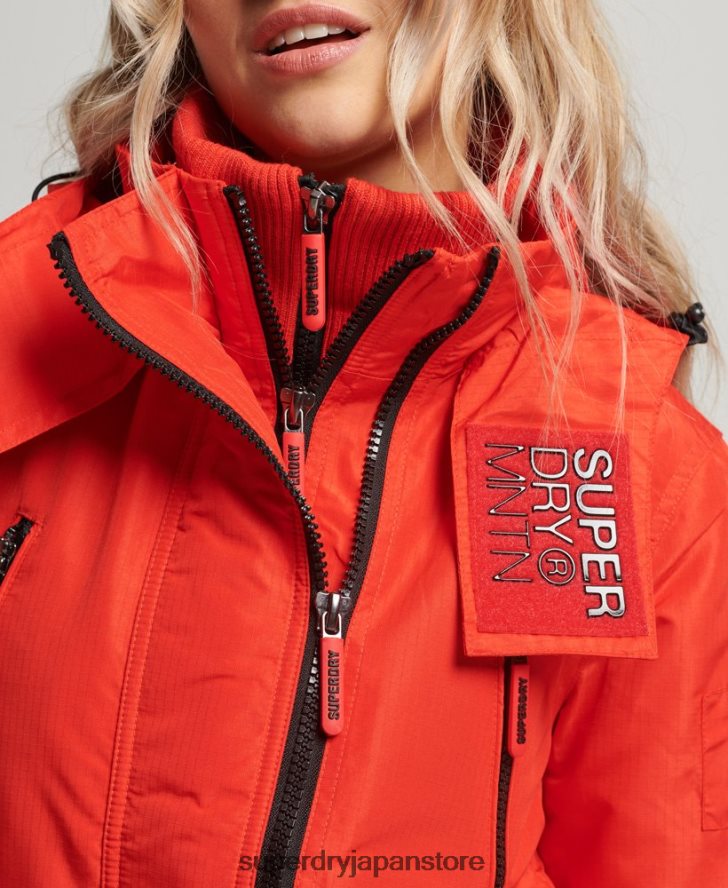 マウンテン SD ウィンドブレーカー ジャケット 女性 Superdry 衣類 赤 2J62PZ3554