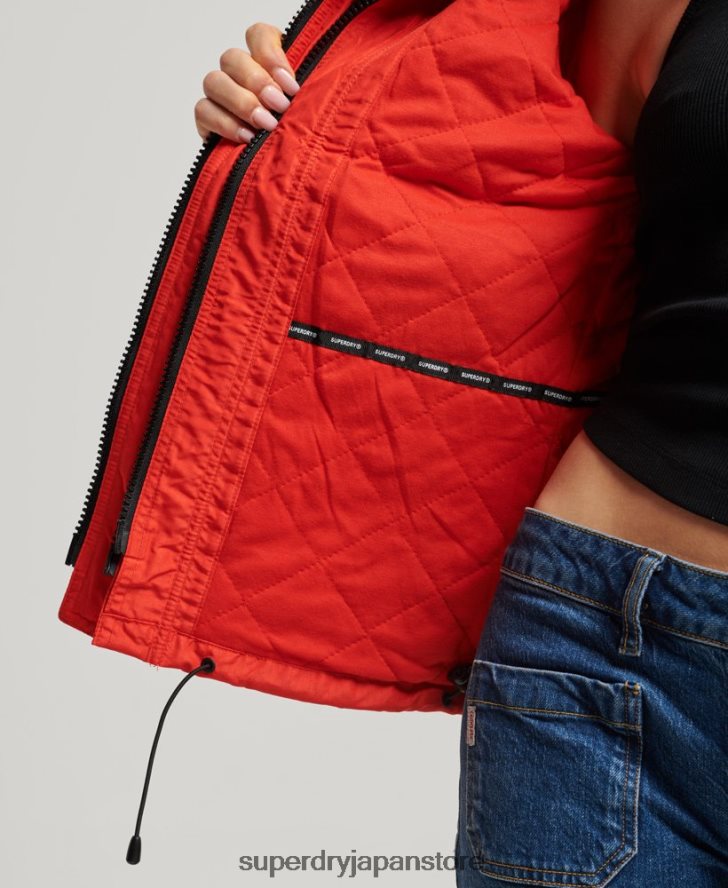 マウンテン SD ウィンドブレーカー ジャケット 女性 Superdry 衣類 赤 2J62PZ3554