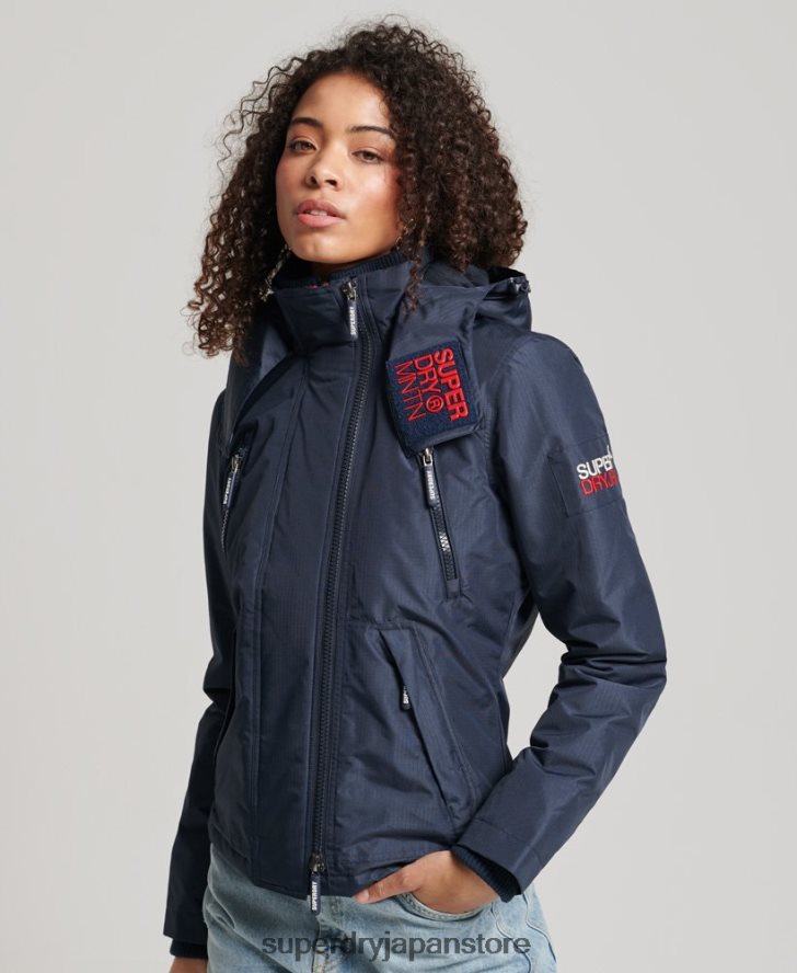 マウンテン SD ウィンドブレーカー ジャケット 女性 Superdry 衣類 海軍 2J62PZ3558