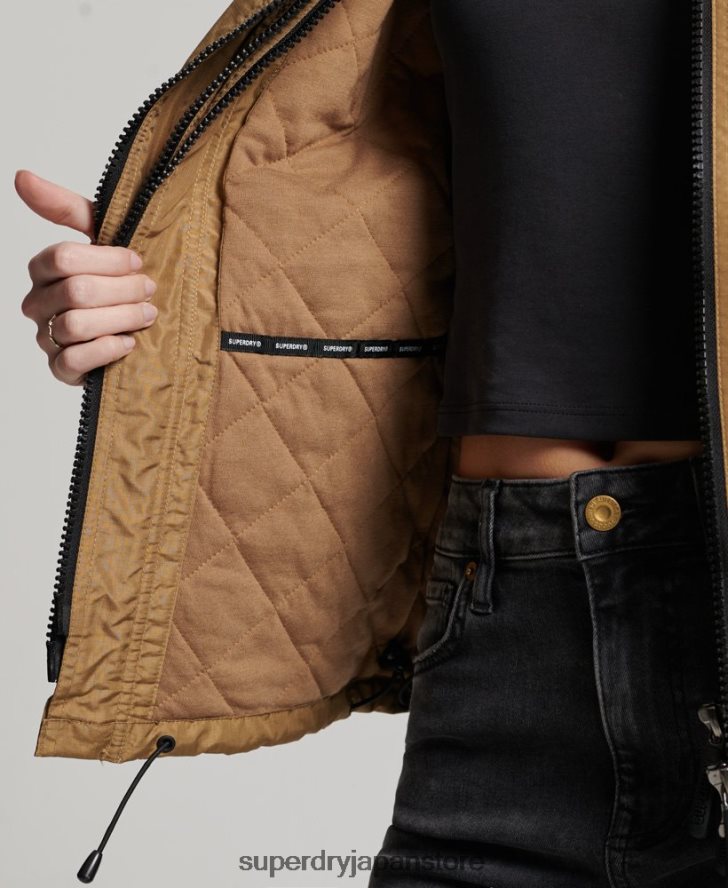 マウンテン SD ウィンドブレーカー ジャケット 女性 Superdry 衣類 茶色 2J62PZ3618