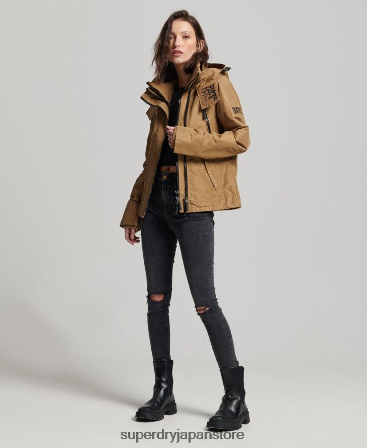 マウンテン SD ウィンドブレーカー ジャケット 女性 Superdry 衣類 茶色 2J62PZ3618