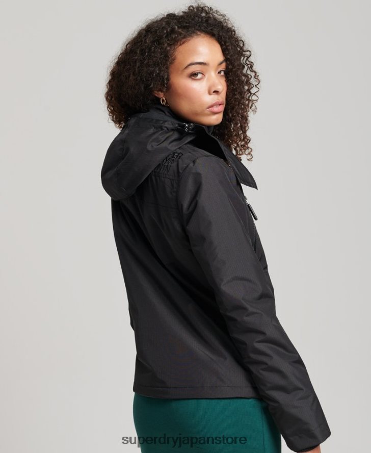 マウンテン SD ウィンドブレーカー ジャケット 女性 Superdry 衣類 黒 2J62PZ3628