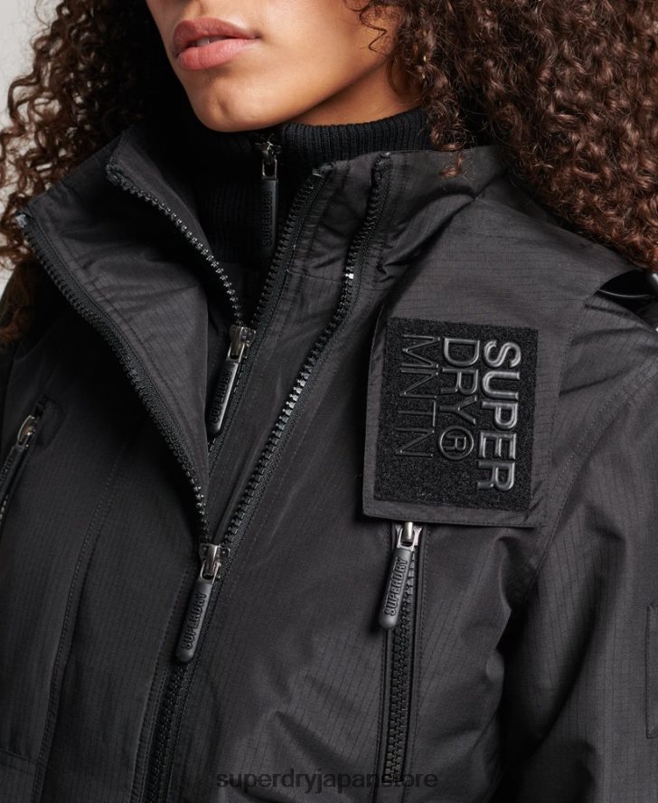 マウンテン SD ウィンドブレーカー ジャケット 女性 Superdry 衣類 黒 2J62PZ3628