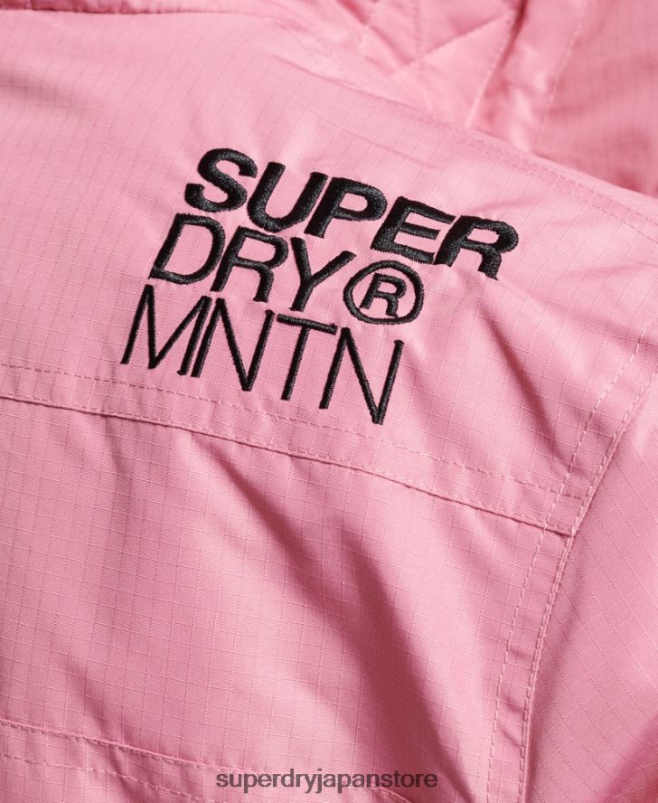 マウンテン SD ウィンドブレーカー ジャケット 女性 Superdry 衣類 ピンク 2J62PZ3833