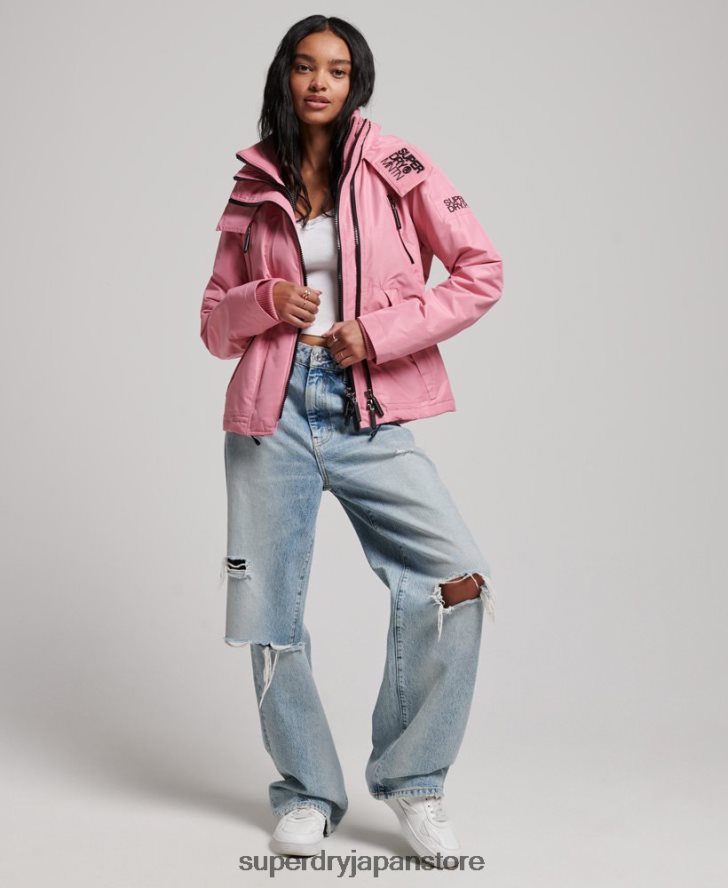 マウンテン SD ウィンドブレーカー ジャケット 女性 Superdry 衣類 ピンク 2J62PZ3833