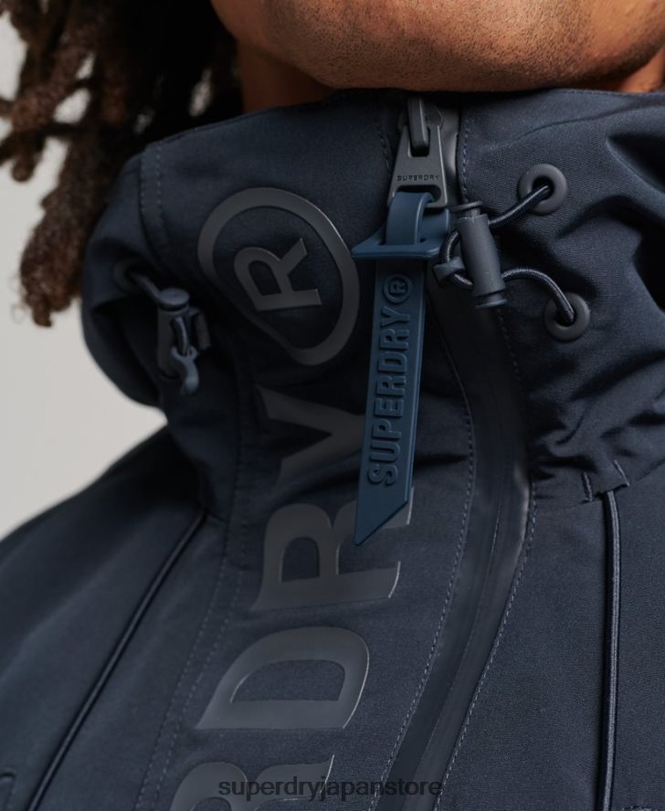 究極のSDウィンドブレーカージャケット 男性 Superdry 衣類 海軍 2J62PZ4444