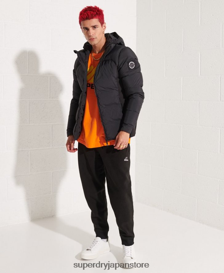 エクスペディション ダウン SD ウィンドブレーカー ジャケット 男性 Superdry 衣類 黒 2J62PZ4640