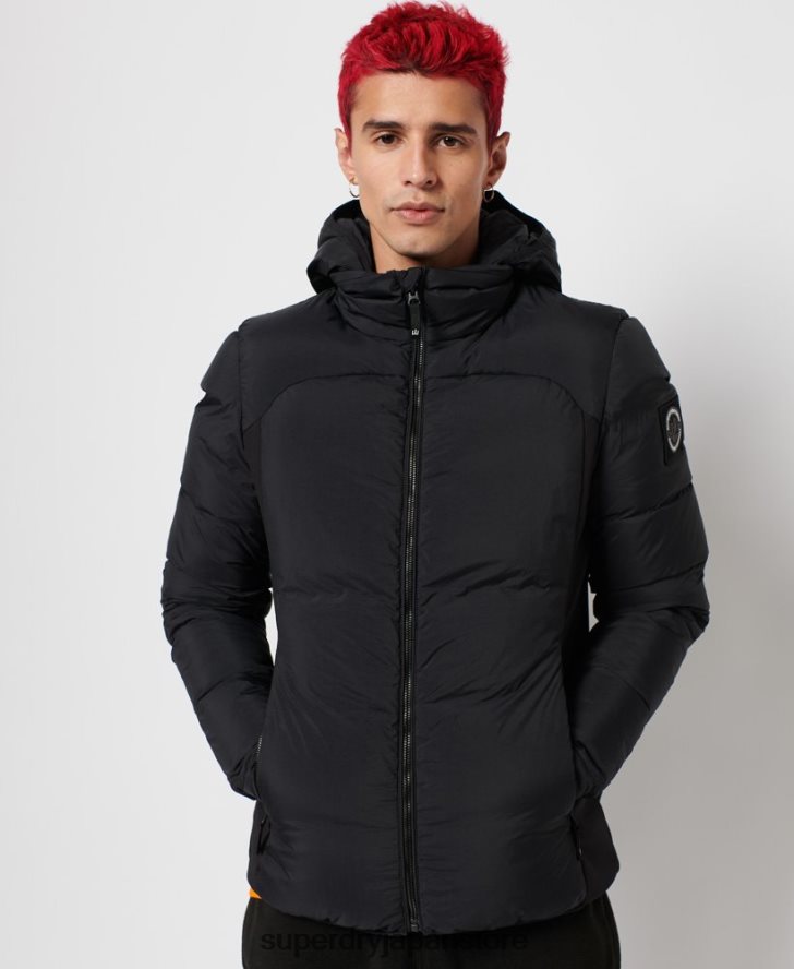 エクスペディション ダウン SD ウィンドブレーカー ジャケット 男性 Superdry 衣類 黒 2J62PZ4640