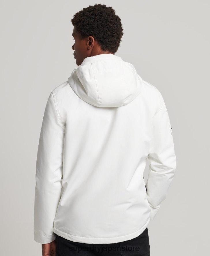 究極のSDウィンドブレーカージャケット 男性 Superdry 衣類 白 2J62PZ4659