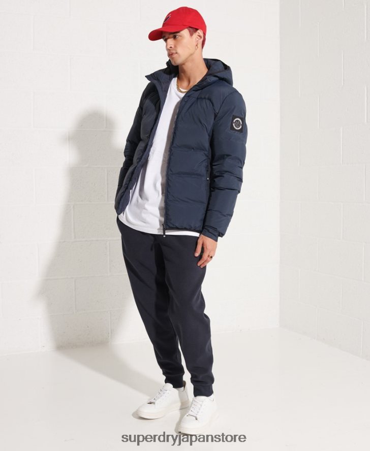 エクスペディション ダウン SD ウィンドブレーカー ジャケット 男性 Superdry 衣類 海軍 2J62PZ4665