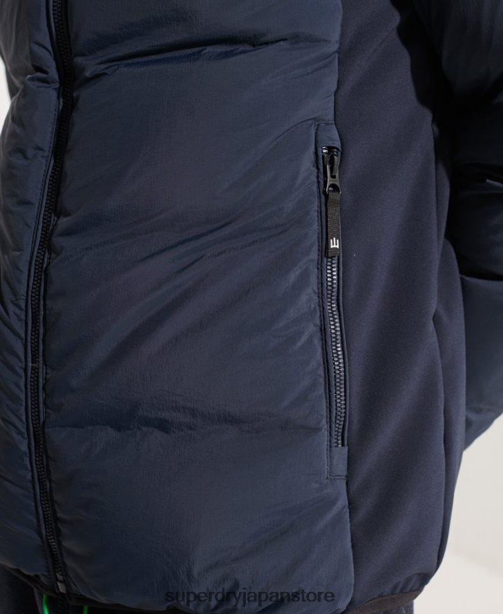 エクスペディション ダウン SD ウィンドブレーカー ジャケット 男性 Superdry 衣類 海軍 2J62PZ4665