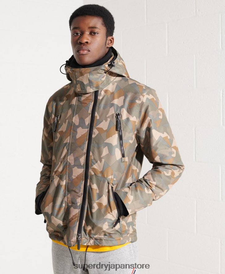 SDウィンドヨットジャケット 男性 Superdry 衣類 緑 2J62PZ4669